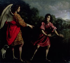 Tobias and the Angel by Francesco Corradi
